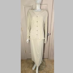 Poorboy 3-piece Set; Skirt, Tank + Cardigan XL